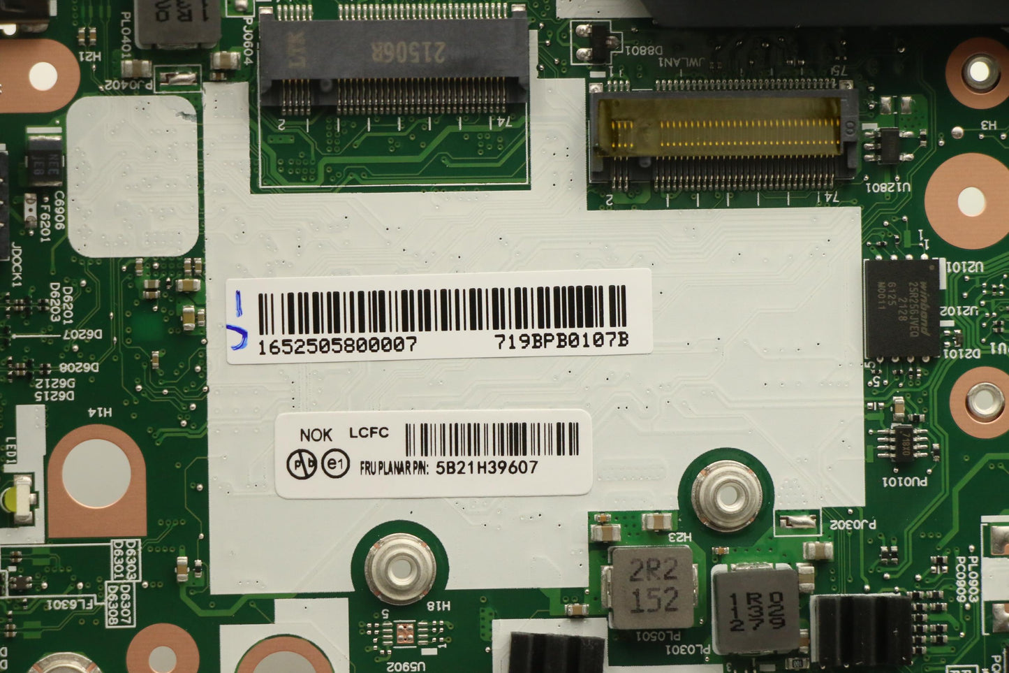 Lenovo Bdplanar Fl-I7-1165G7Umassdnen - 5B21H39607