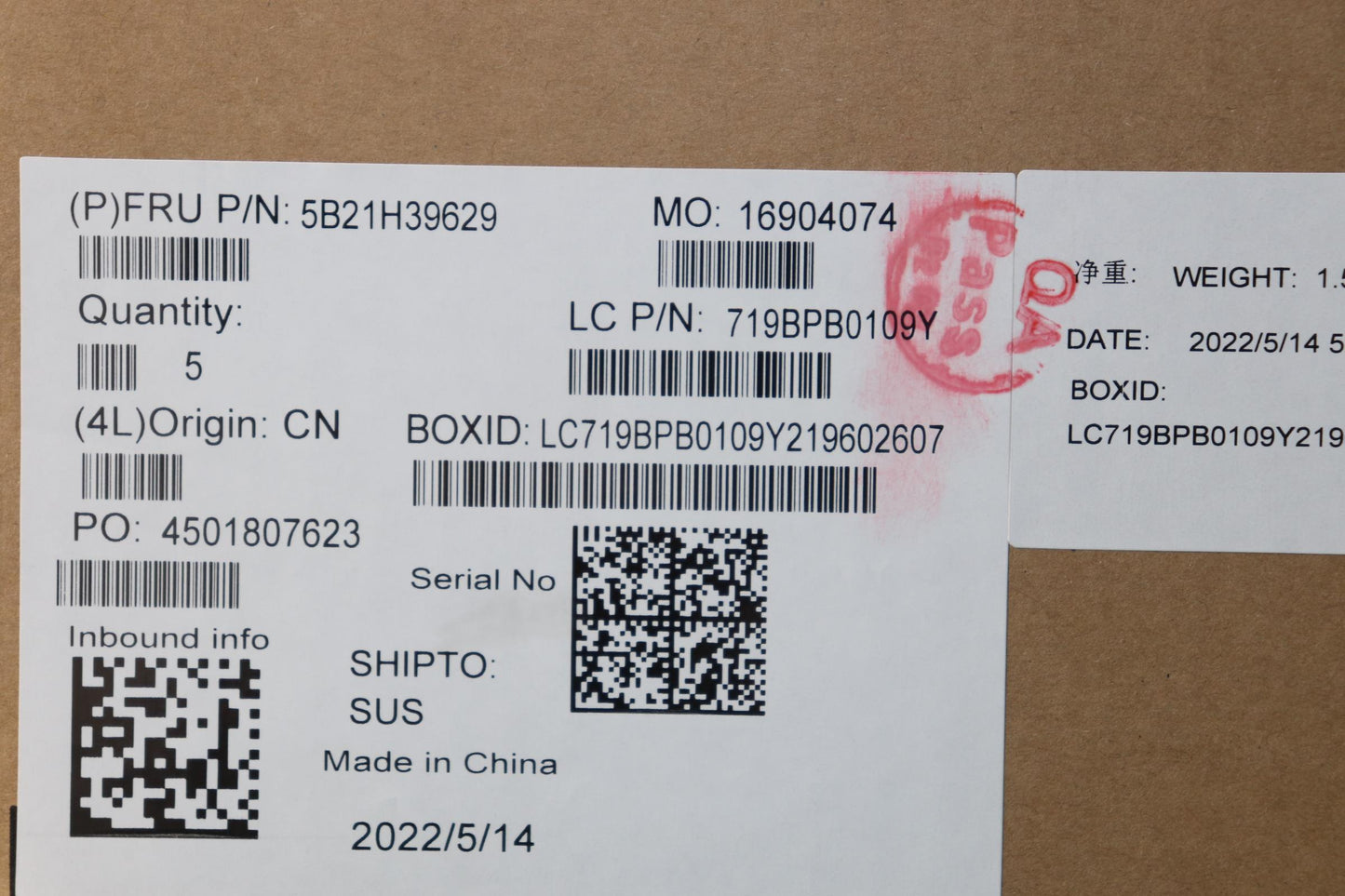 Lenovo Bdplanar I5-1145G7Vpumassdneno - 5B21H39629