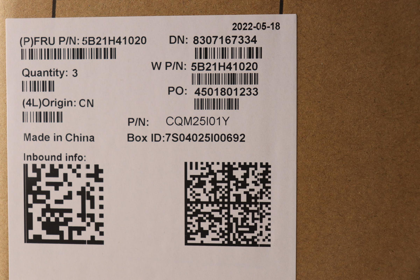 Lenovo Bdplanar Fru R5 5625U,8G,Win,D - 5B21H41020