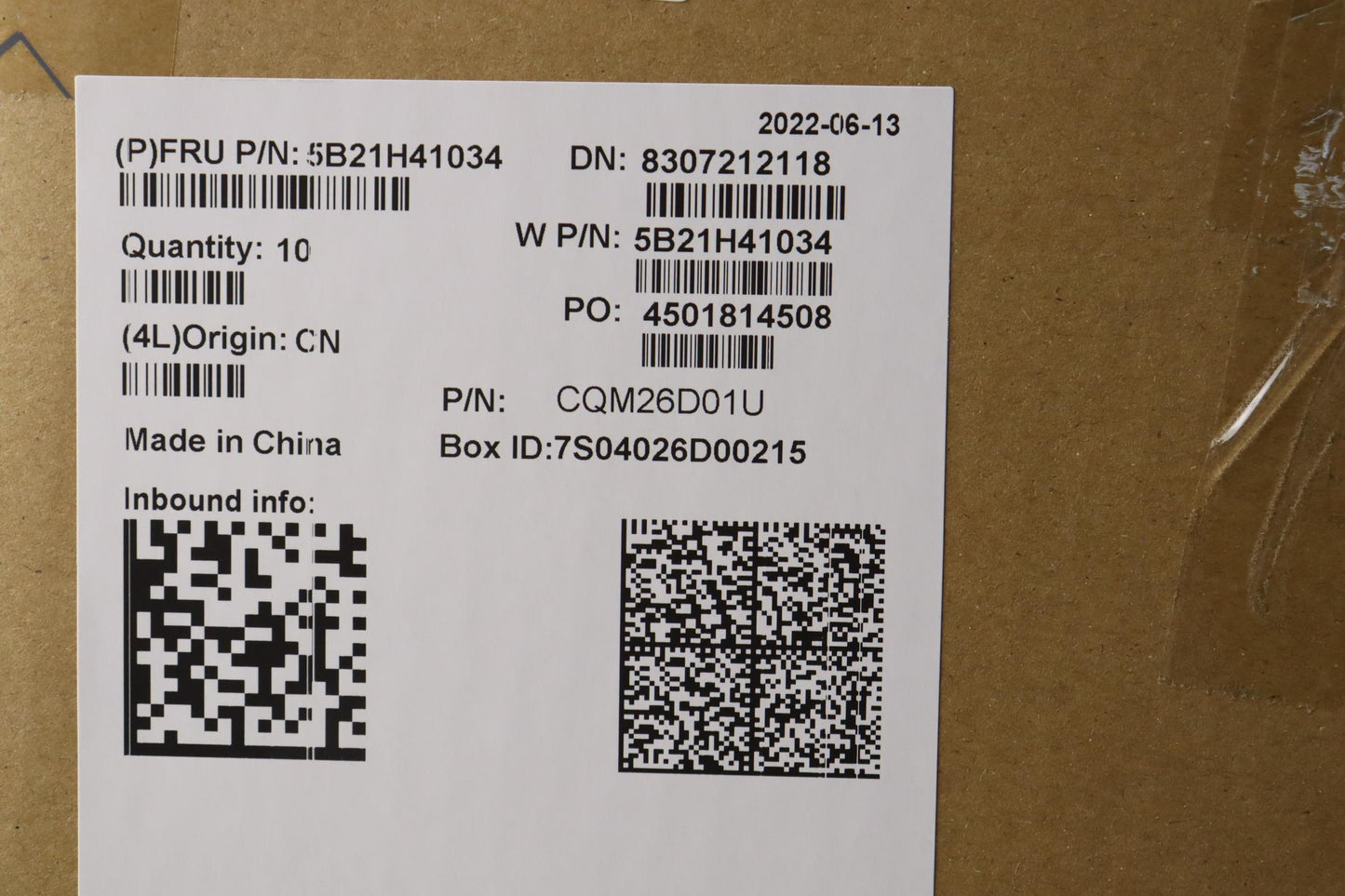 Lenovo Bdplanar Fru R7 5825U,8G,Win,D - 5B21H41034
