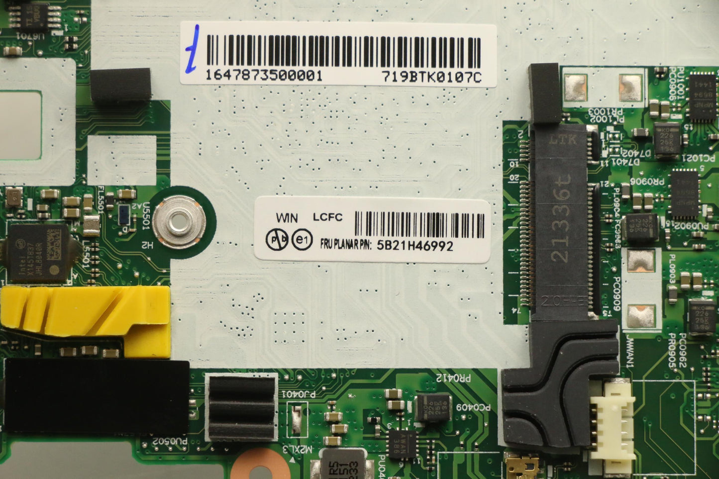 Lenovo Bdplanar I7-1165G716G210Newinn - 5B21H46992