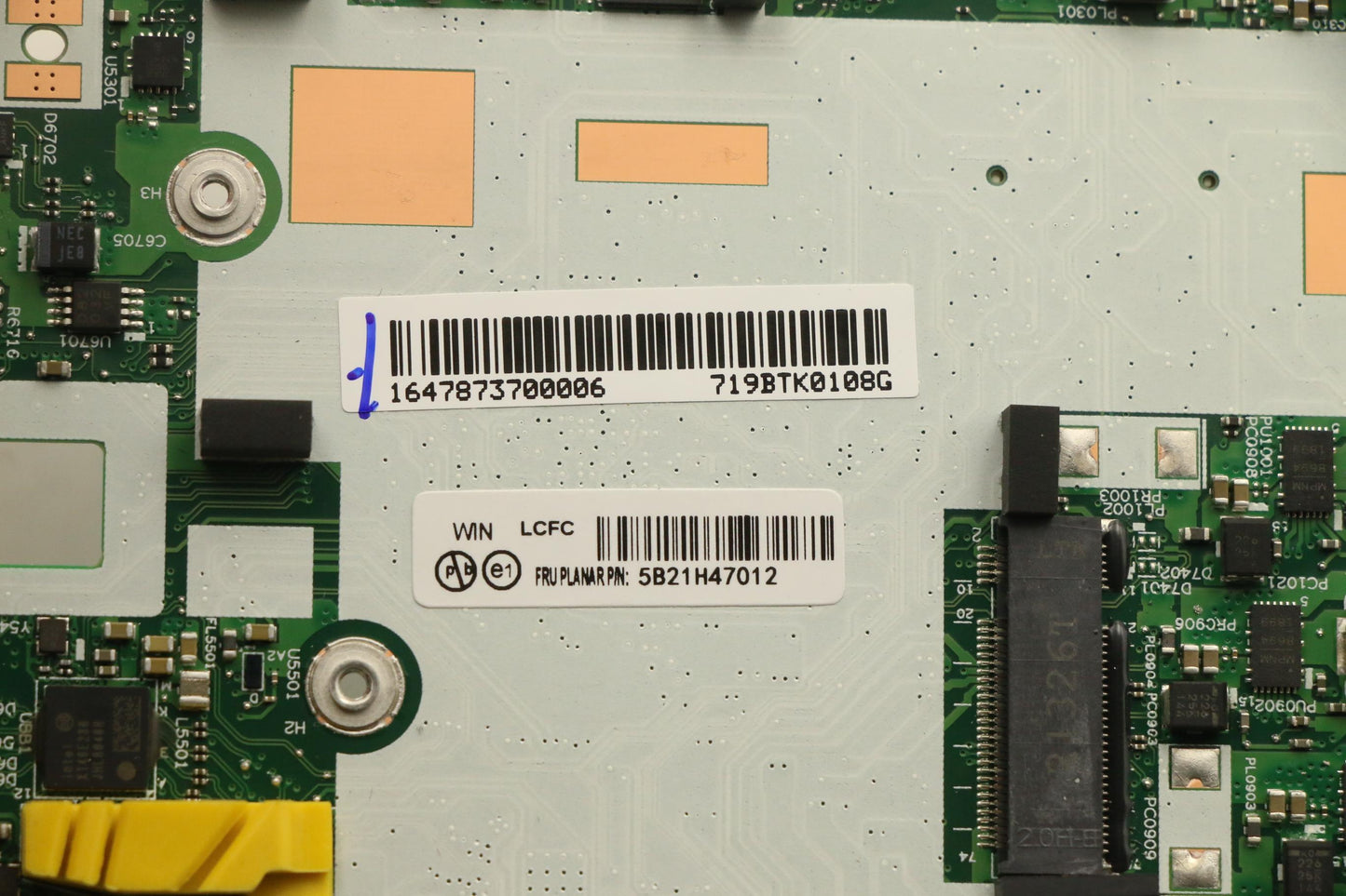 Lenovo Bdplanar I7-1185G716G210Vpnewi - 5B21H47012