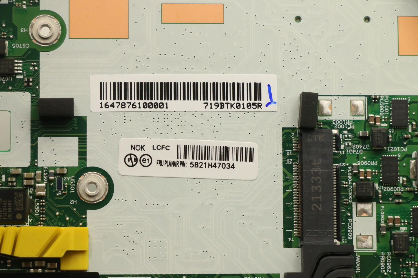 Lenovo Bdplanar I5-1135G716G201Ne Nok - 5B21H47034