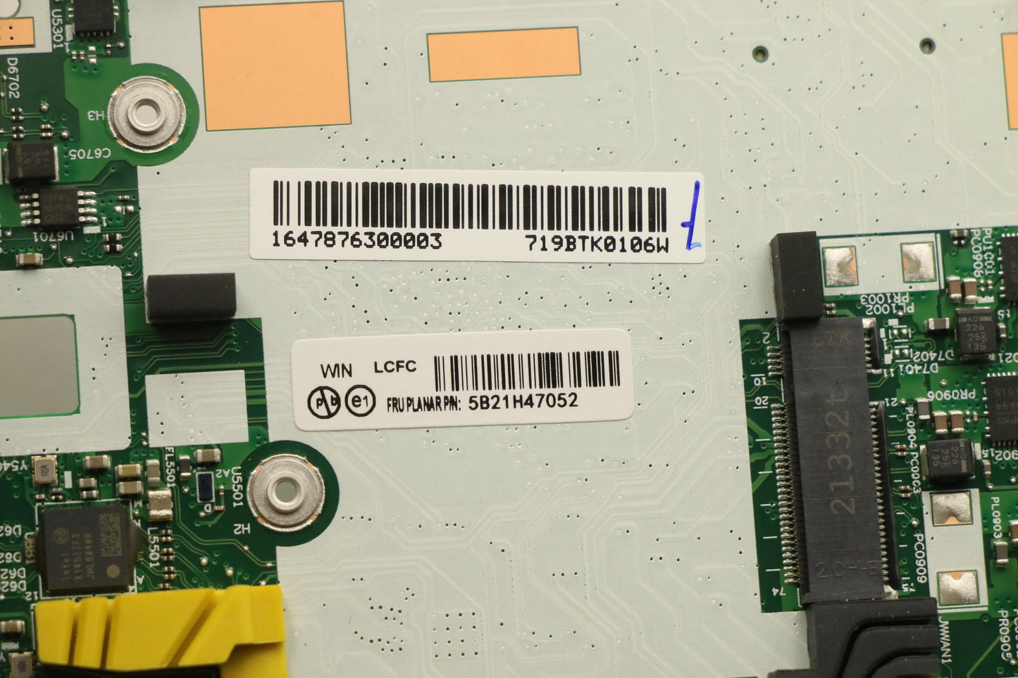 Lenovo Motherboard i7-1165G7, 16GB RAM, Windows DPK - 5B21H47052