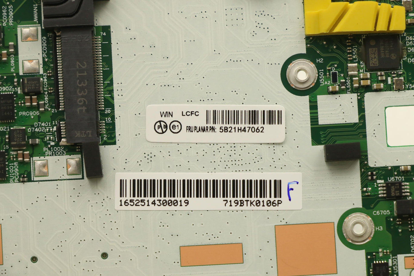 Lenovo Bdplanar I7-1165G716G201Newinn - 5B21H47062