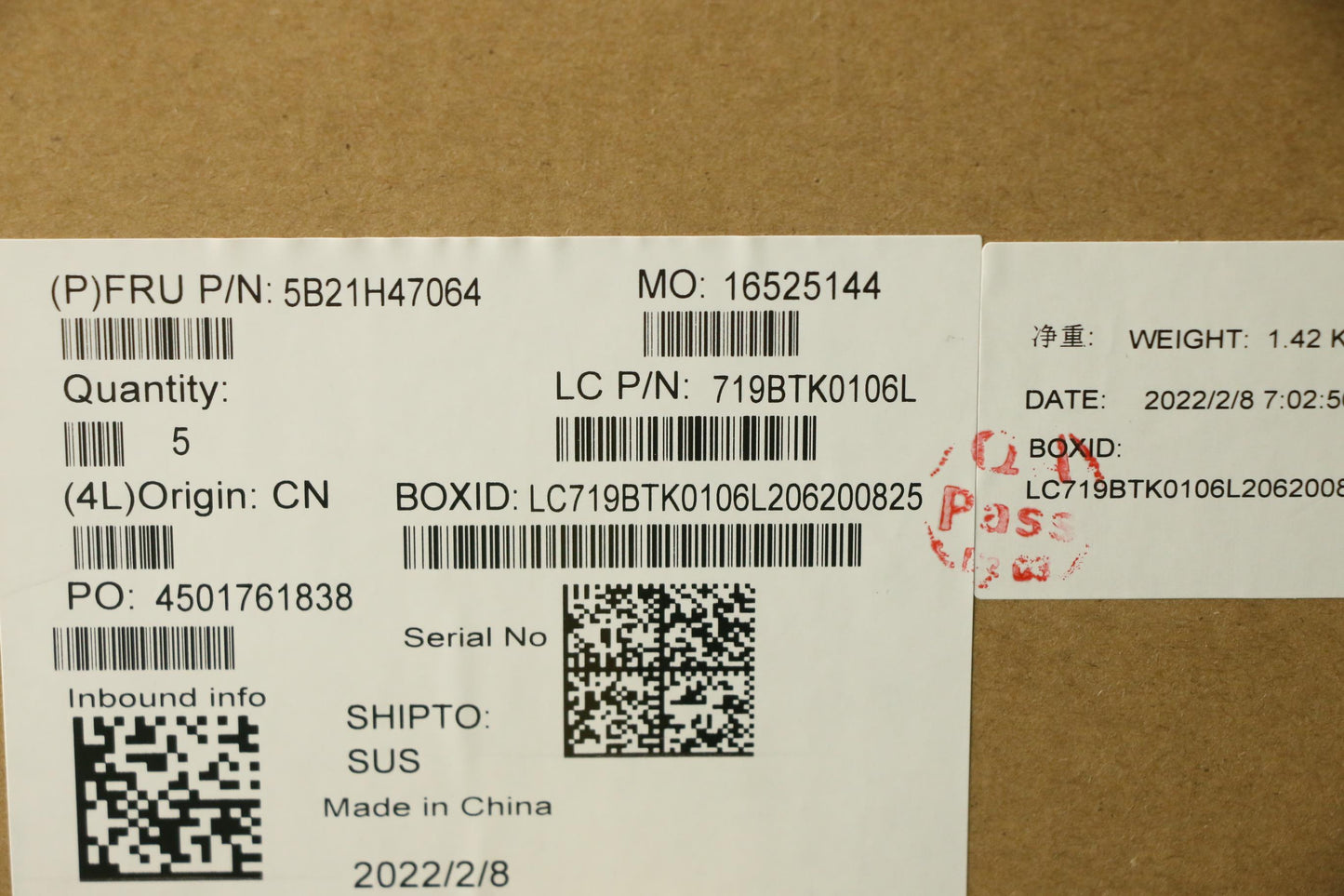 Lenovo Bdplanar I7-1165G716G201Nenokn - 5B21H47064