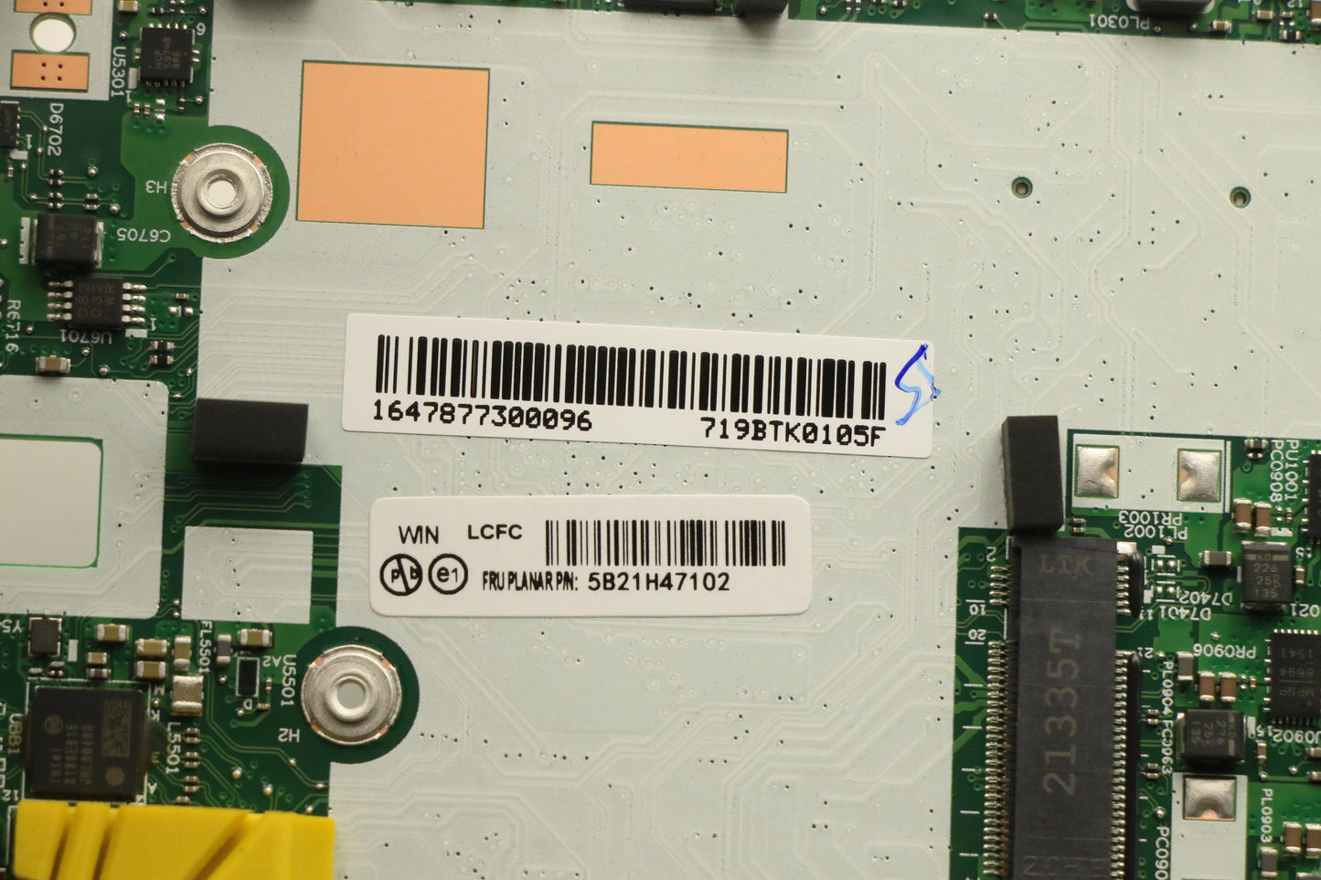 Lenovo Bdplanar I7-1185G716G201Vpnewi - 5B21H47102