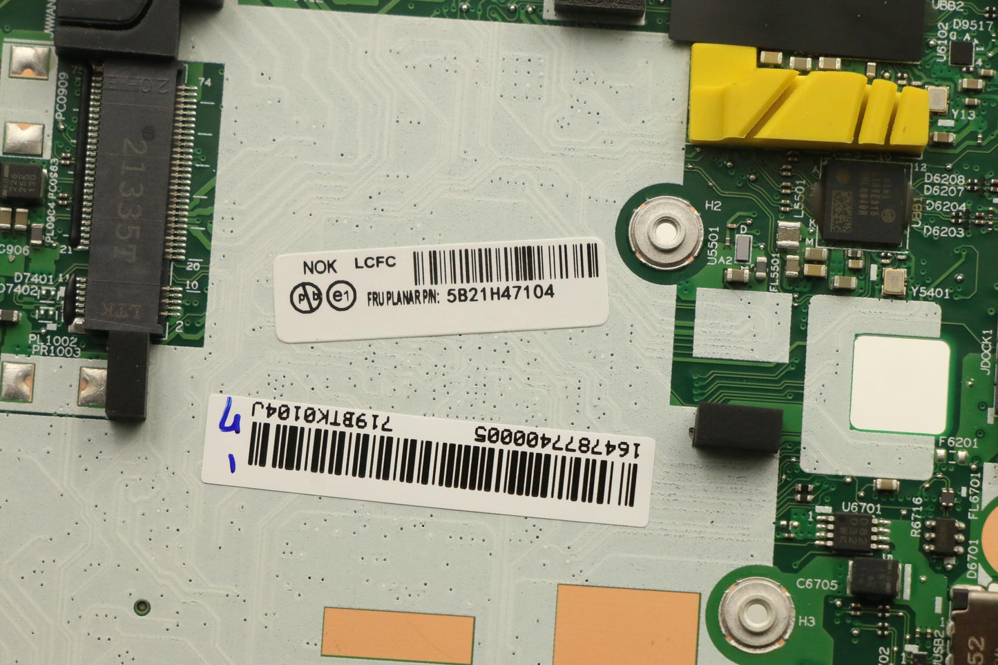 Lenovo Bdplanar I7-1185G716G201Vpneno - 5B21H47104