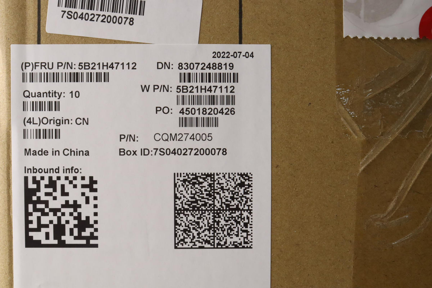 Lenovo Bdplanar R5 5625U,8G,Rz616,Ydt - 5B21H47112