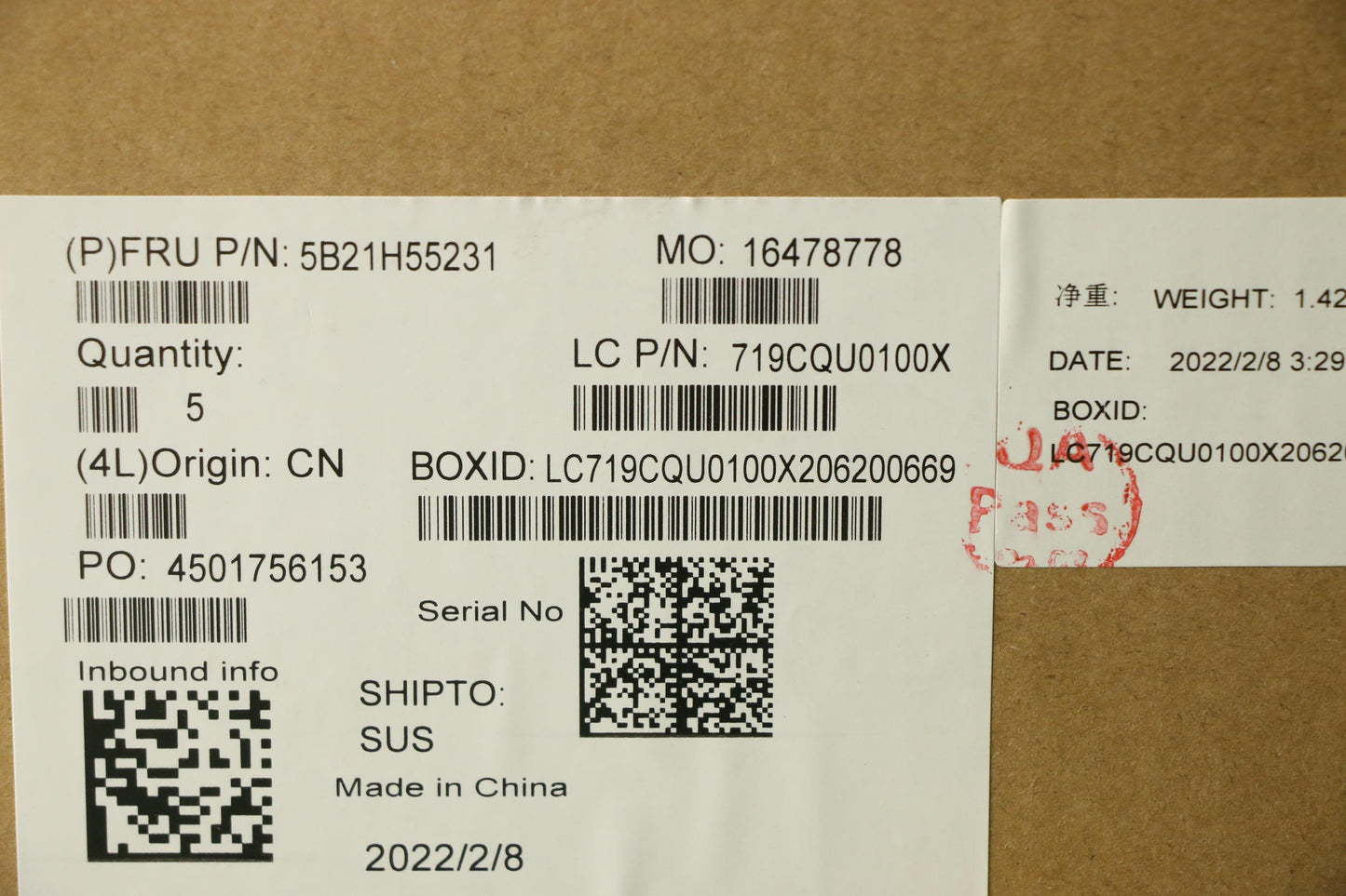 Lenovo Bdplanar I7-1185G716Gqn20Vpne2 - 5B21H55231