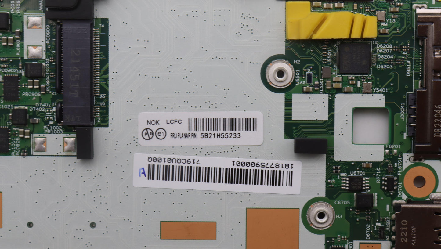 Lenovo Bdplanar I7-1185G716Gqn20Vpne2 - 5B21H55233