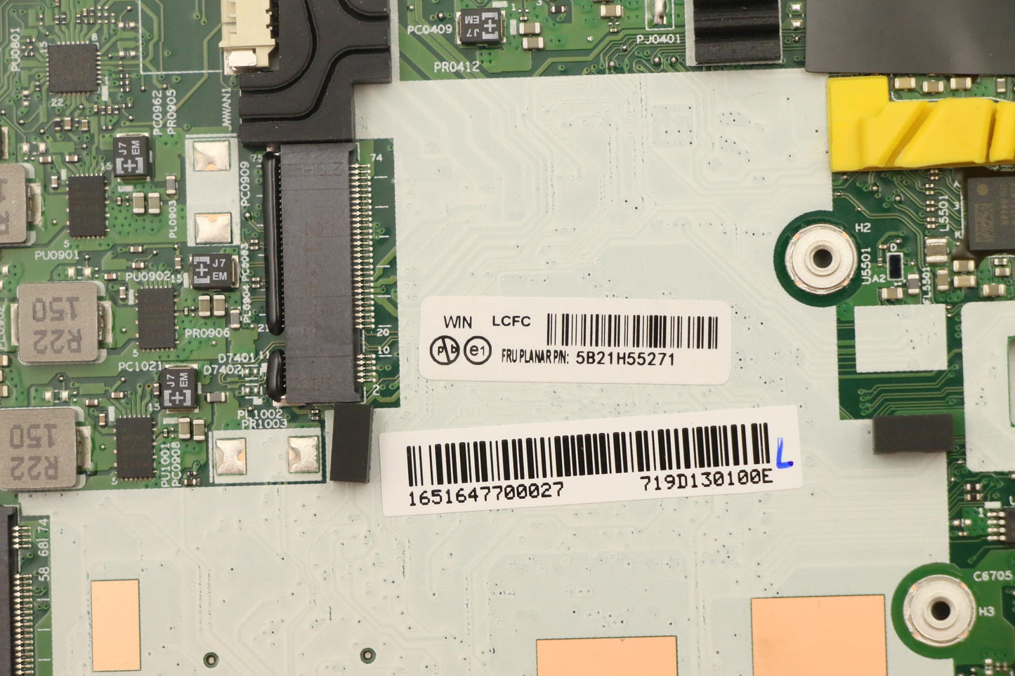 Lenovo Bdplanar I7-1185G716Gqn20Vpne2 - 5B21H55271