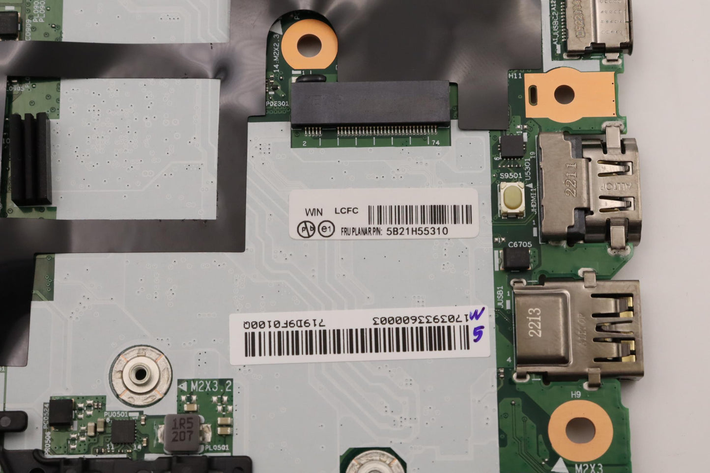 Lenovo Bdplanar I51235U,8G,Ax211Winna - 5B21H55310