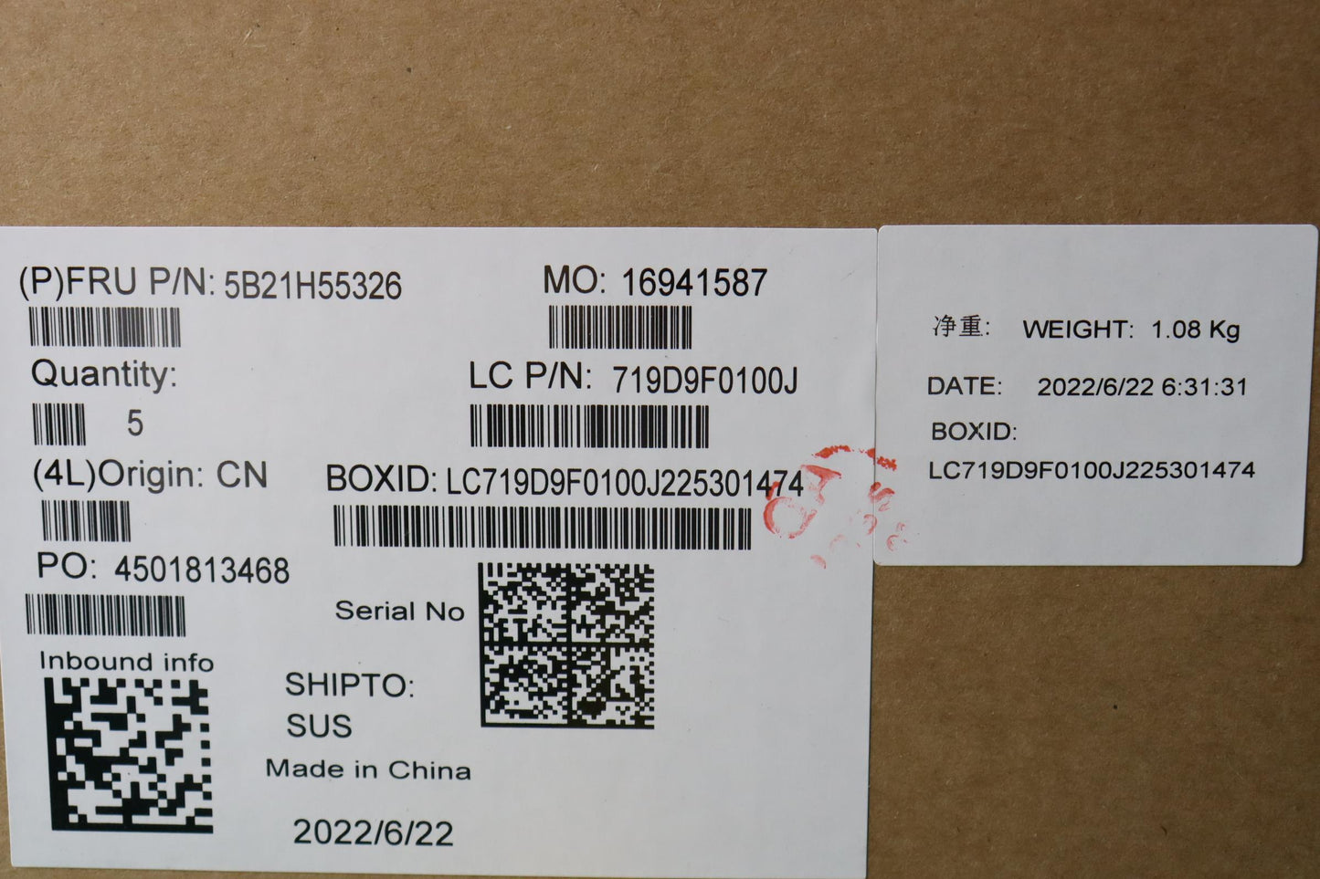 Lenovo Bdplanar I5-1240P,16G,Ax211Win - 5B21H55326
