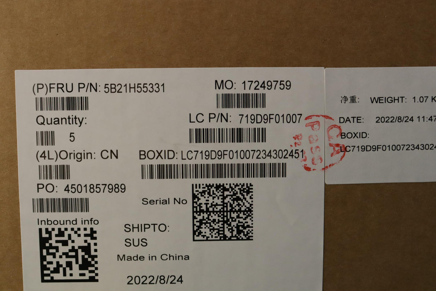 Lenovo Bdplanar I5-1240P,16G,Ax211Win - 5B21H55331