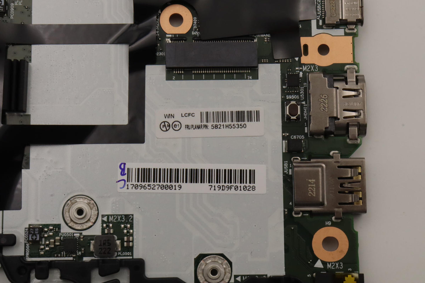 Lenovo Motherboard i7-1260P, 32GB RAM, AX211, Windows DPK - 5B21H55350