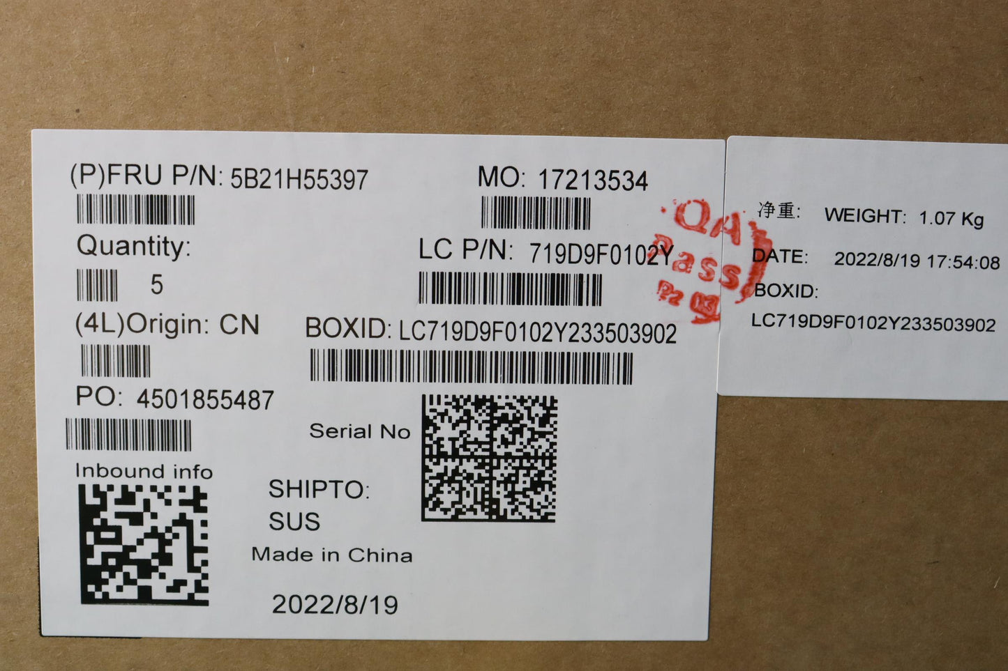 Lenovo Bdplanar I51245U,8Gax211Vpnewi - 5B21H55397