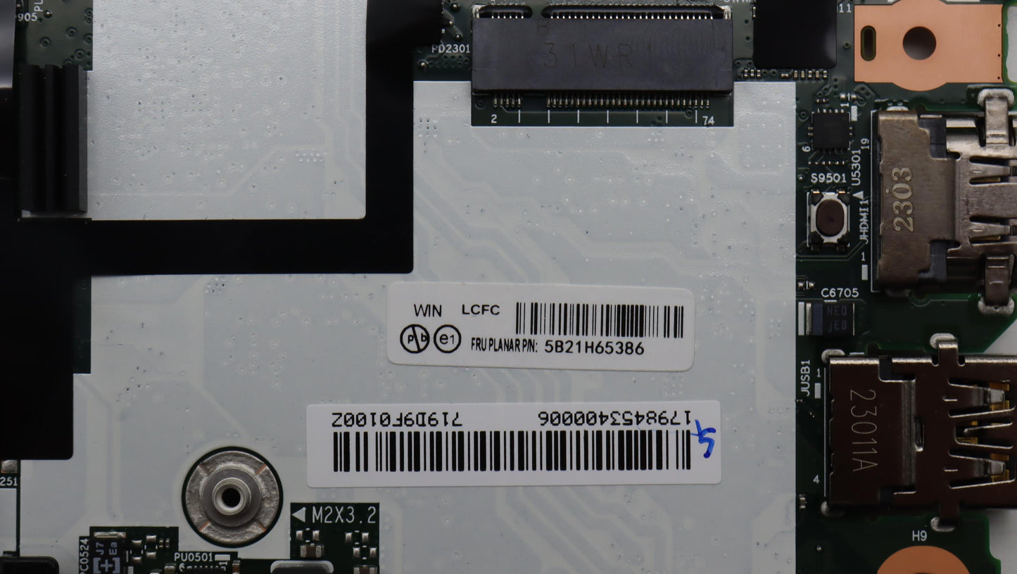 Lenovo Bdplanar I7-1270P16Gax211Vpnew - 5B21H65386