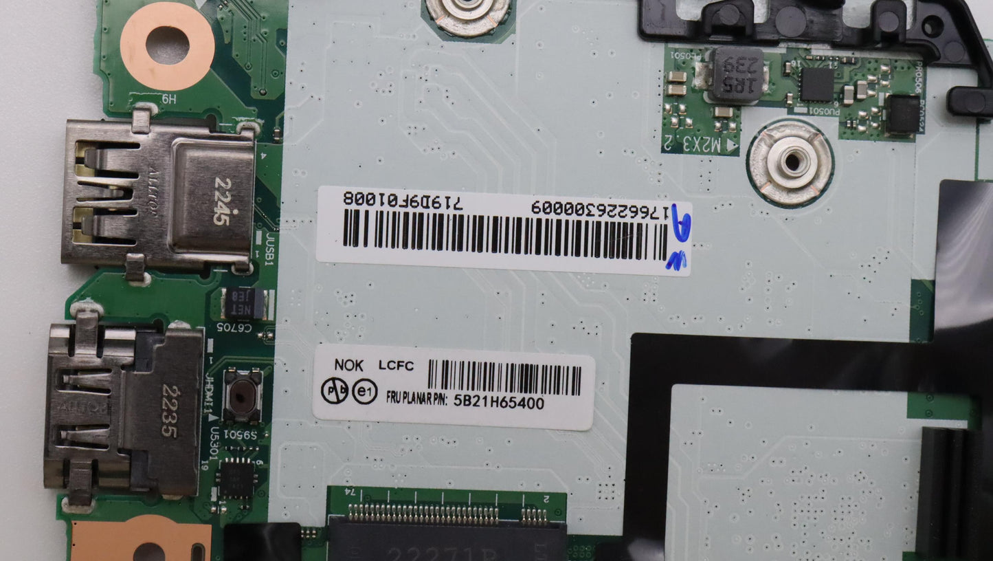 Lenovo Bdplanar I7-1280P32Gax211Vpnen - 5B21H65400
