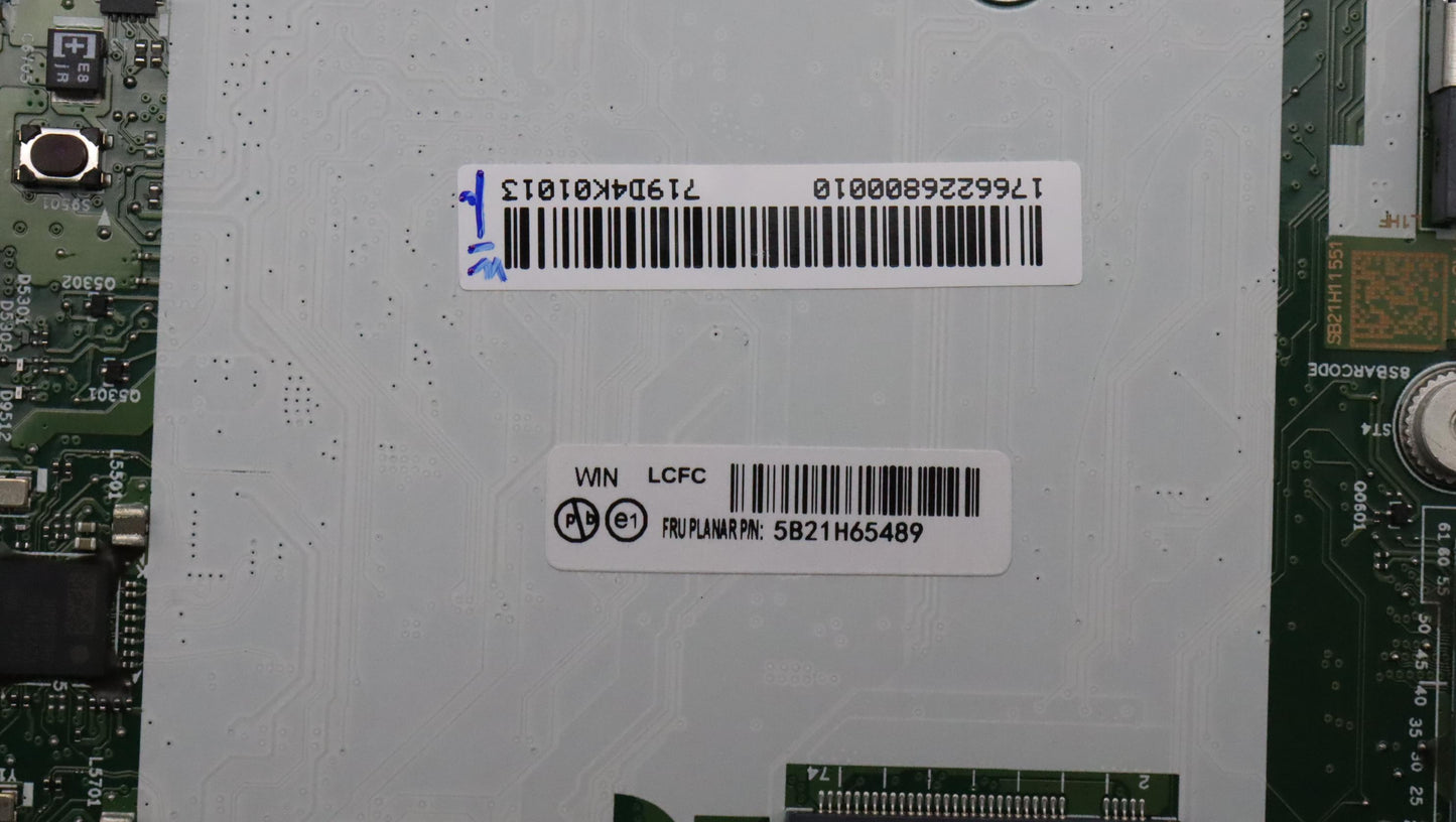 Lenovo Bdplanar I71260P,8G,Qn20,725Aw - 5B21H65489
