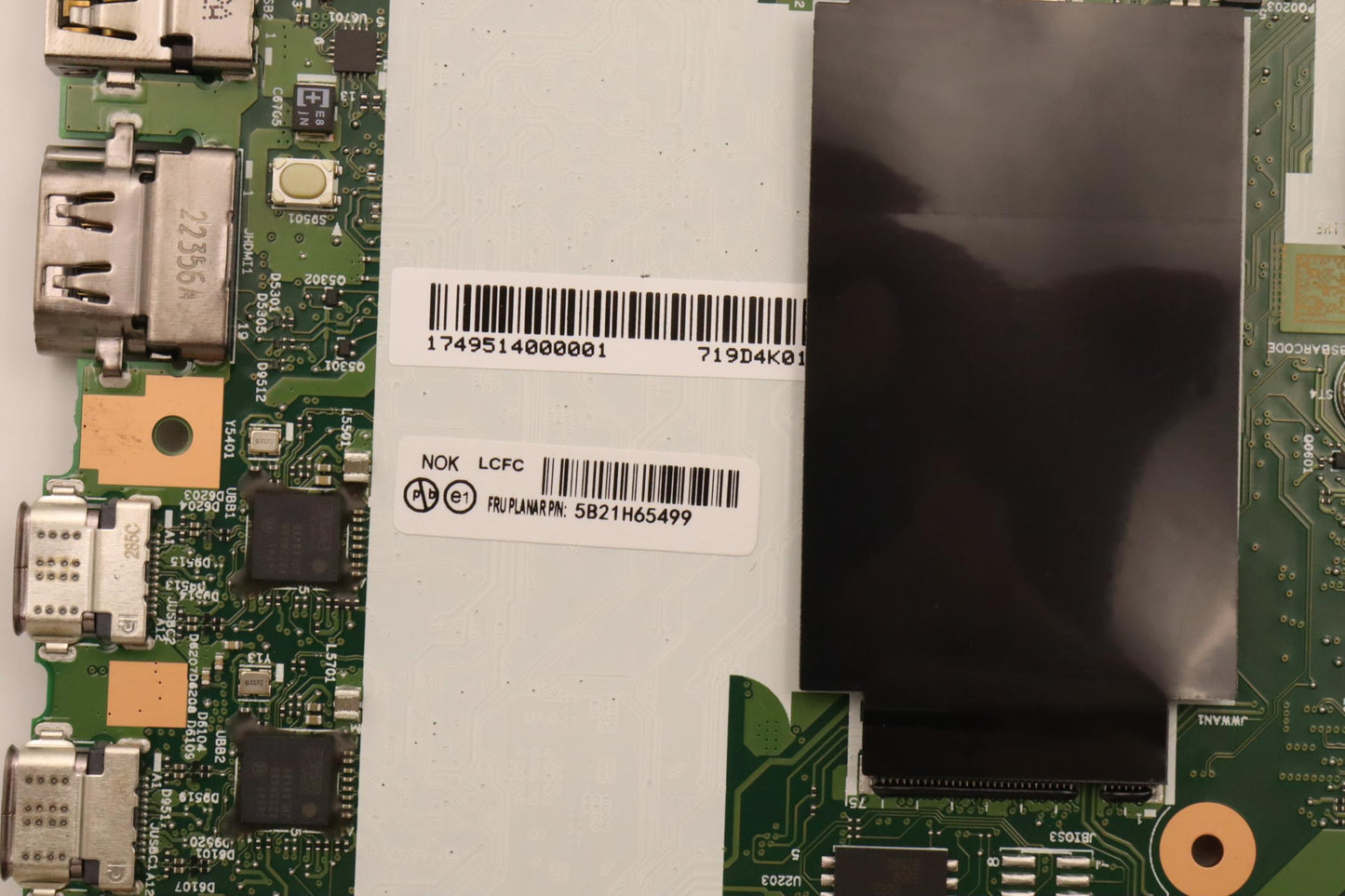 Lenovo Bdplanar I71260P,16Gqn20,725An - 5B21H65499