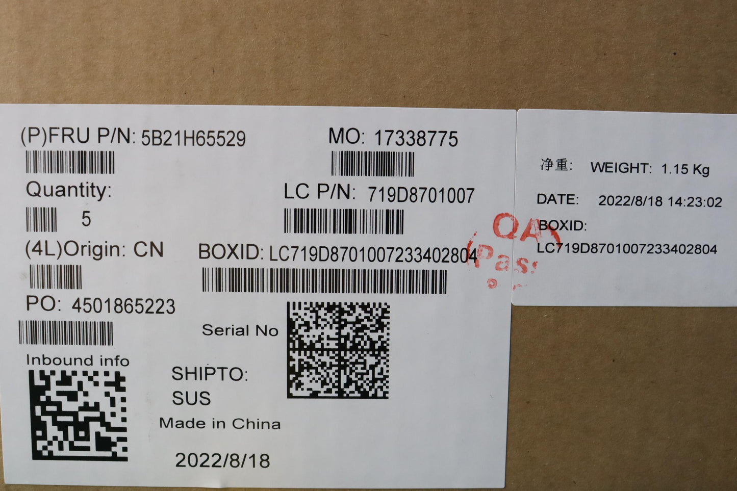 Lenovo Bdplanar Win,I51240P,8G,Ytpm2, - 5B21H65529