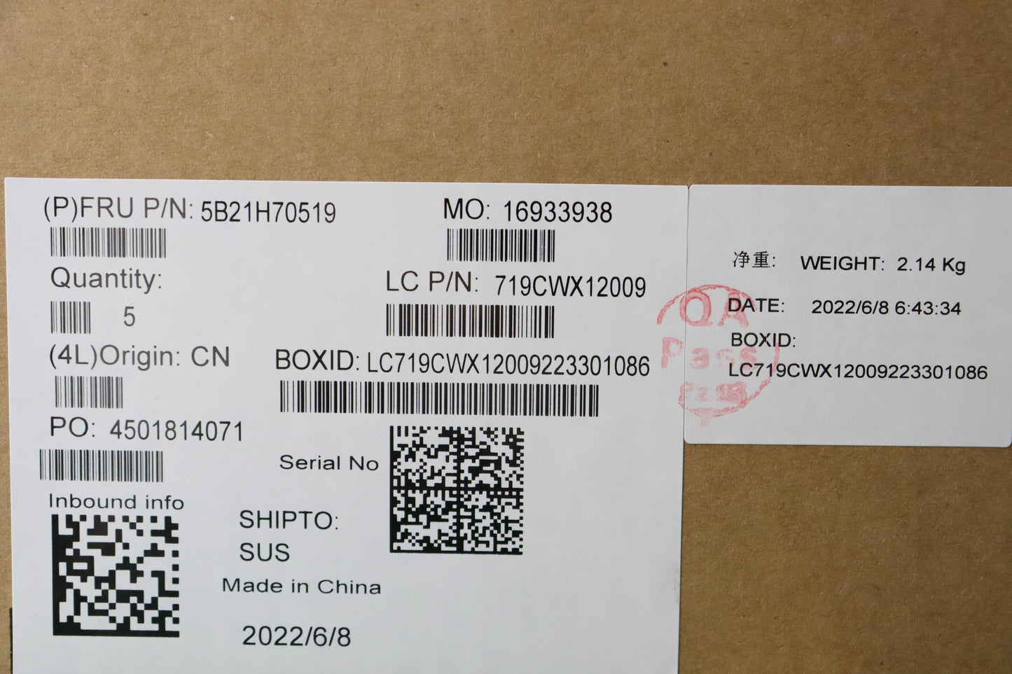 Lenovo Bdplanar Mbl82Rfwini912900Hrtx - 5B21H70519