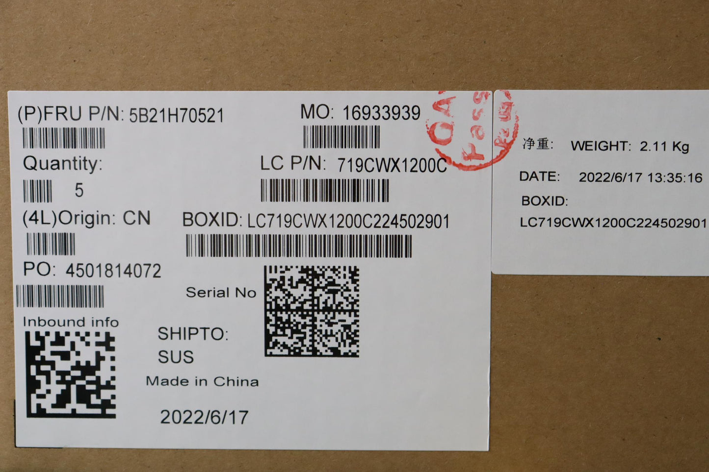 Lenovo Bdplanar Mbl82Rfi912900Hrtx307 - 5B21H70521