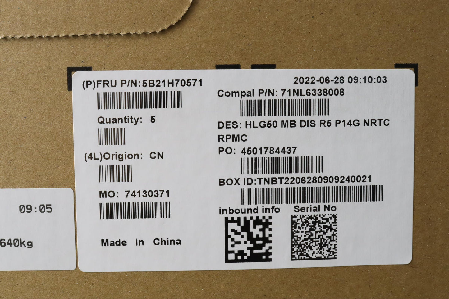 Lenovo Bdplanar Mbc82Sb Nok R56600H_3 - 5B21H70571