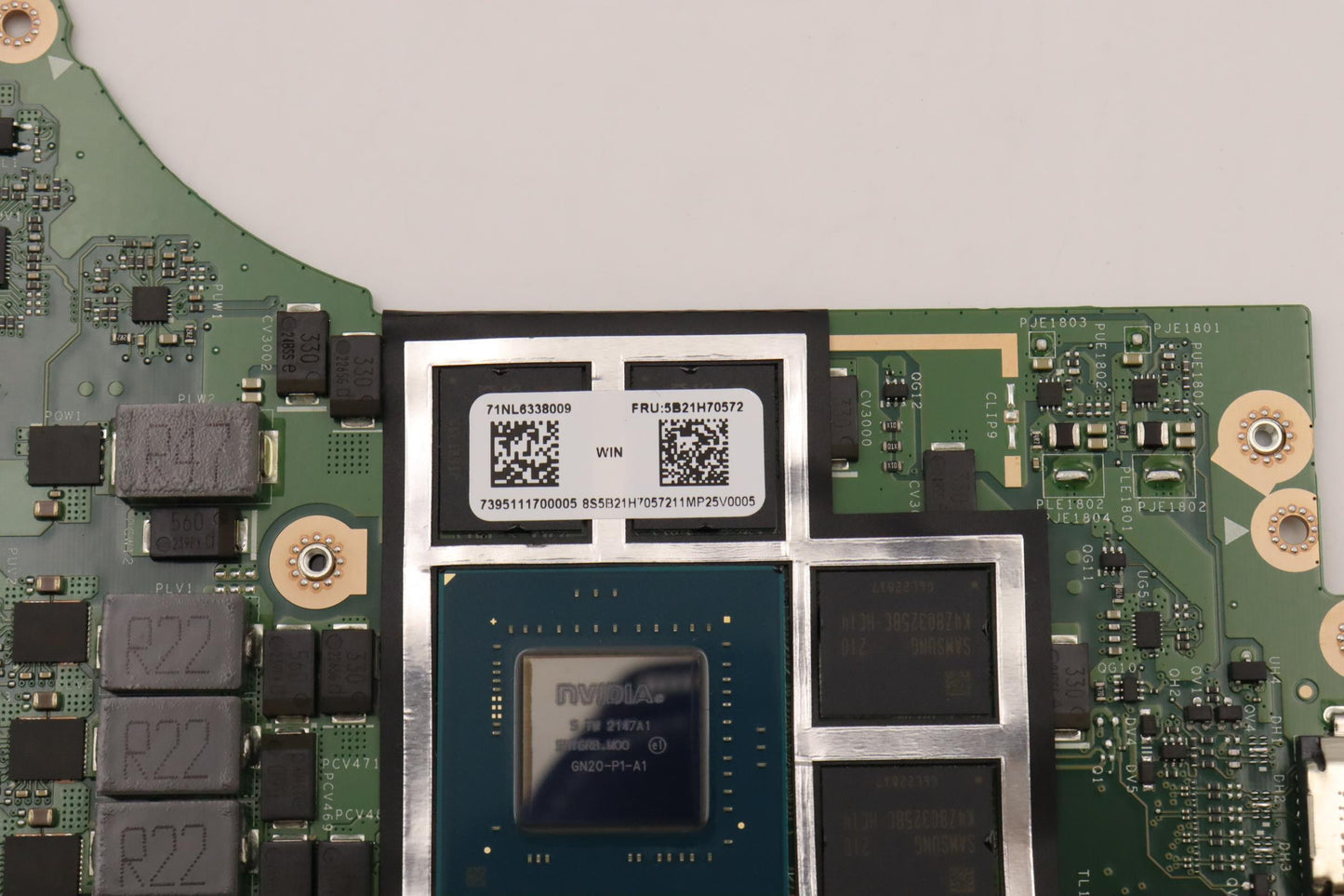 Lenovo Motherboard, R5-6600H, 3050TI 4GB, Windows - 5B21H70572