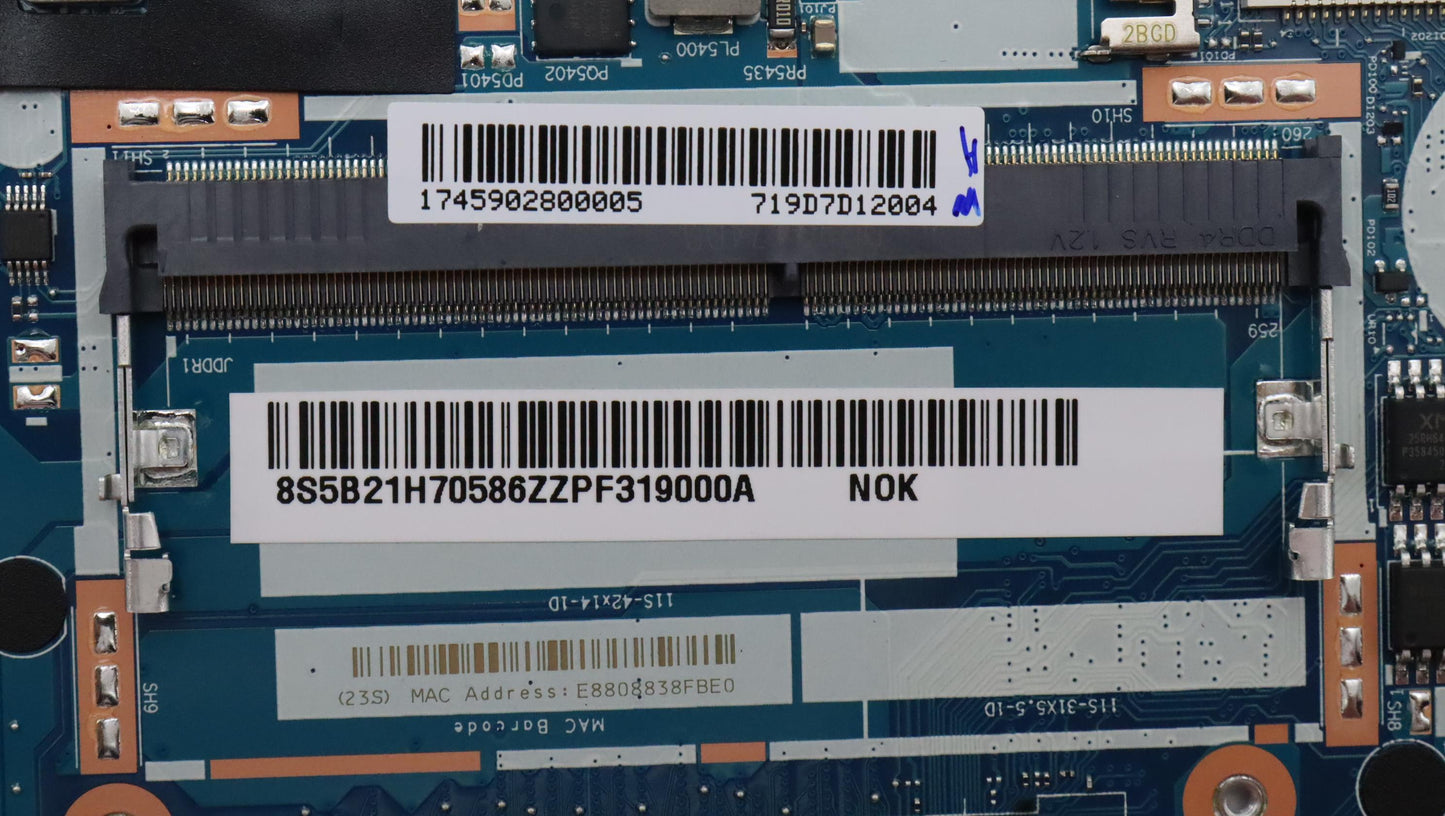 Lenovo Bdplanar Mb L82Qd Nok Corei3Um - 5B21H70586