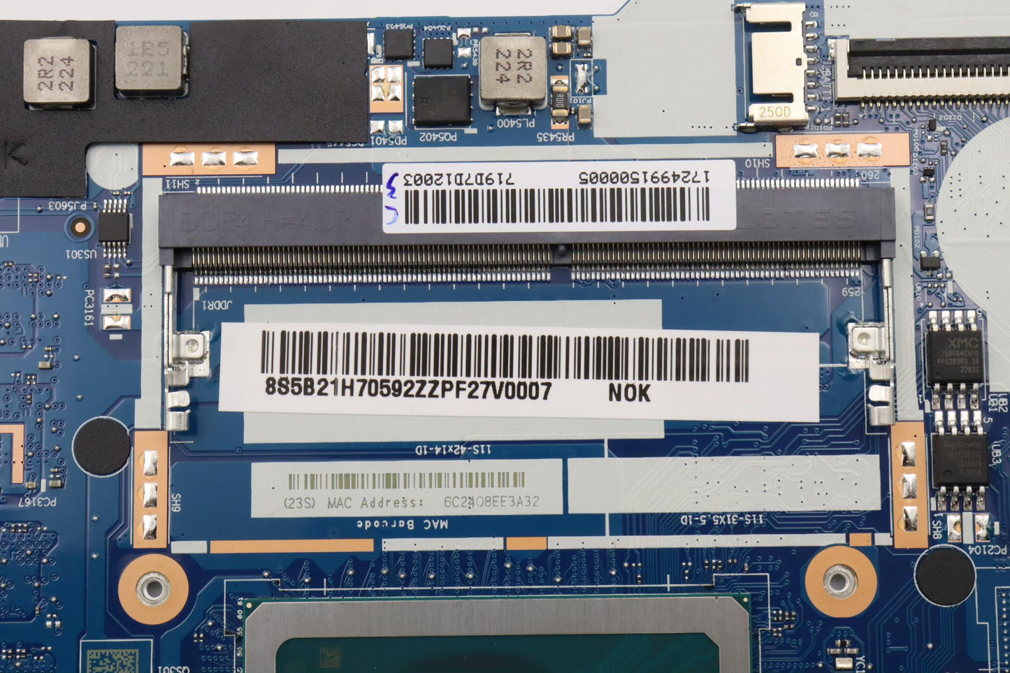 Lenovo Bdplanar Mb L82Qd Nok Corei7Um - 5B21H70592