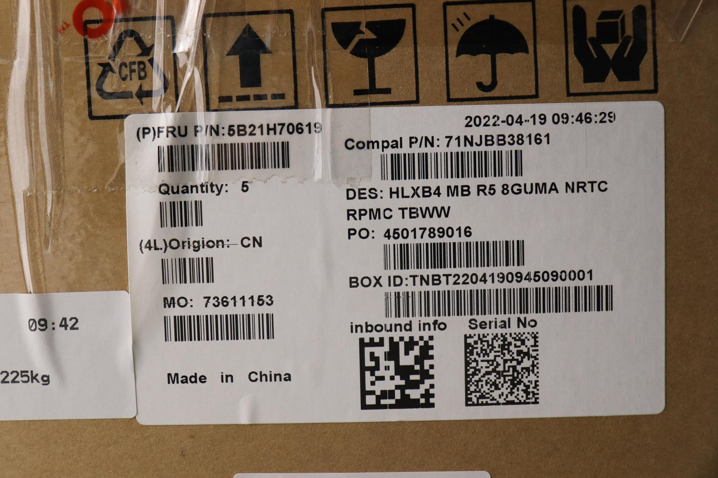 Lenovo Bdplanar Mbc21Dk Nok R5Uma8G_N - 5B21H70619