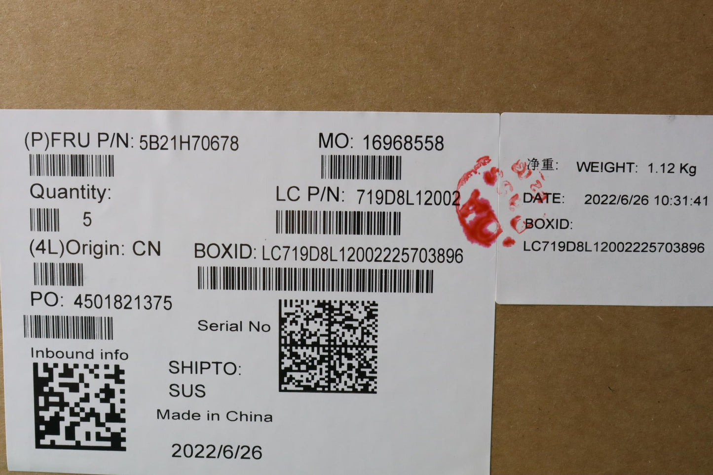 Lenovo Bdplanar Mb L82Sf Win I71260Pu - 5B21H70678