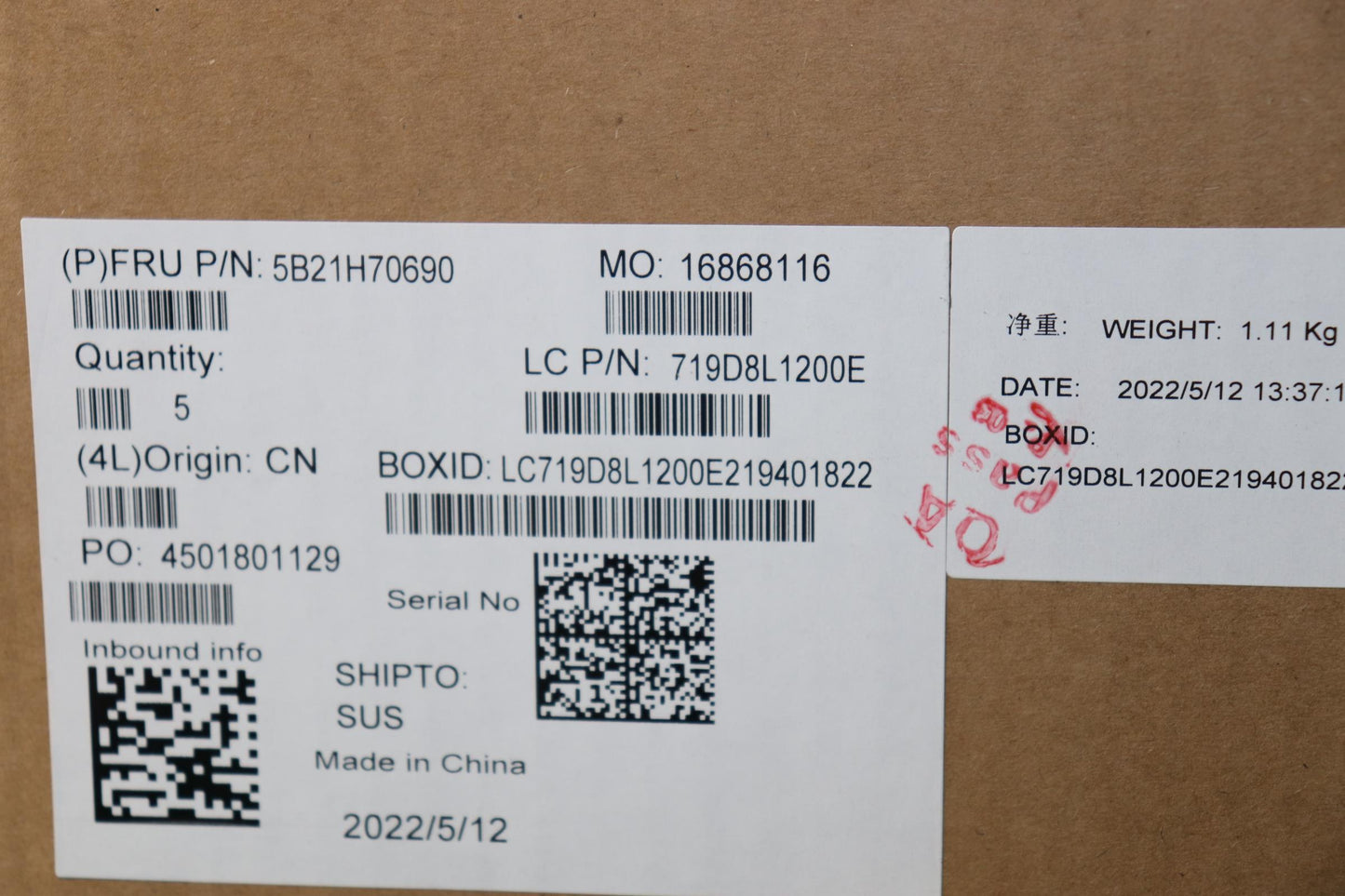 Lenovo Bdplanar Mb L82Sf Win I51235Uu - 5B21H70690