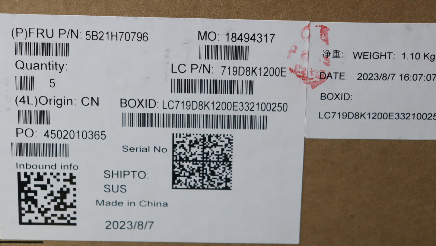 Lenovo Bdplanar Mb L82Qc Win Corei7Um - 5B21H70796