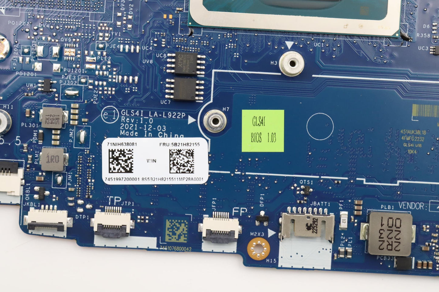 Lenovo Bdplanar Mb C82Sd Win I71260Pu - 5B21H82155