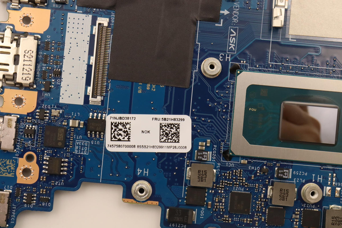 Lenovo Bdplanar Mbc21Dh Nok I71255Uma - 5B21H83299