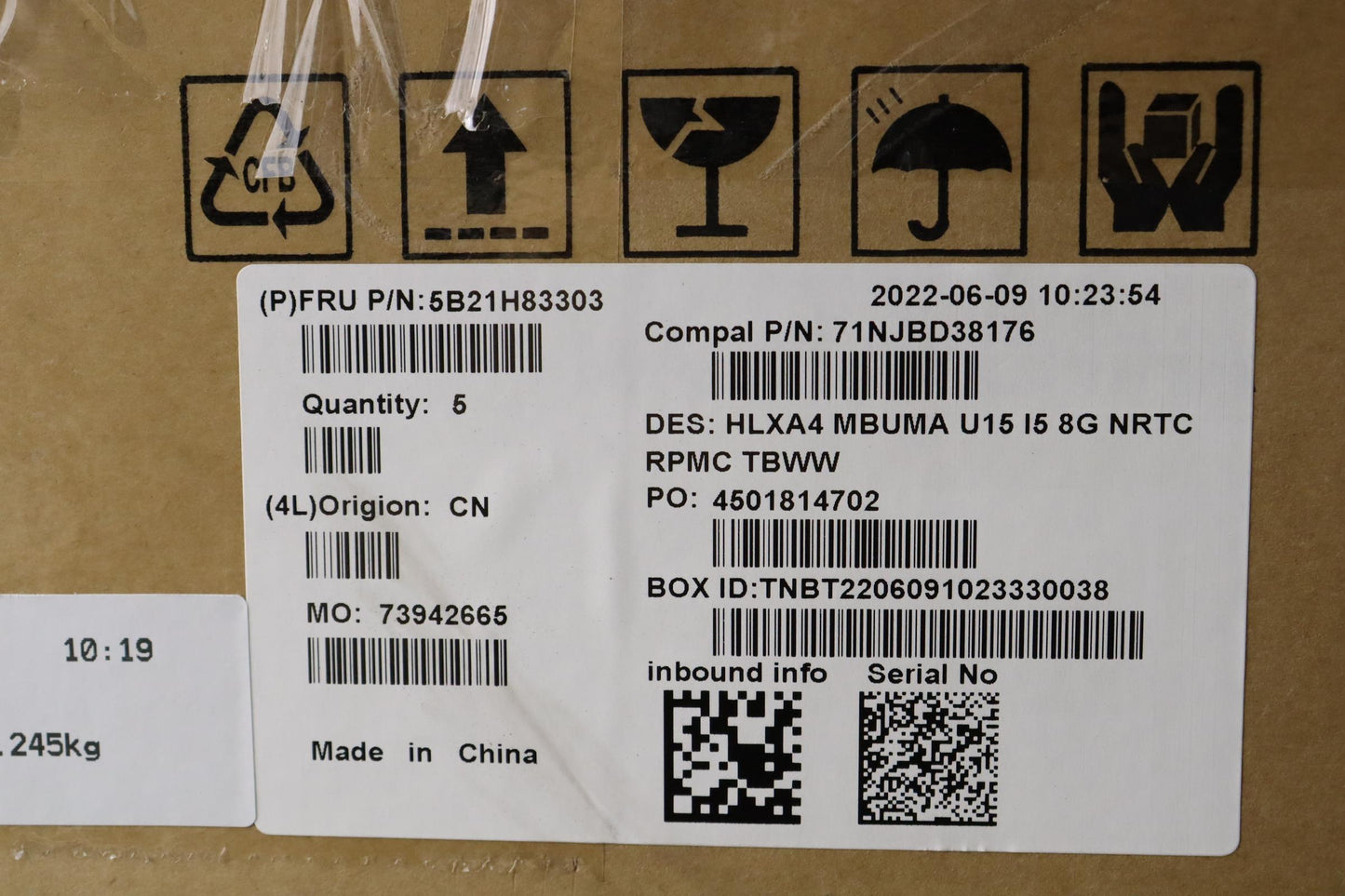 Lenovo Bdplanar Mbc21Dh Nok I51235Uma - 5B21H83303