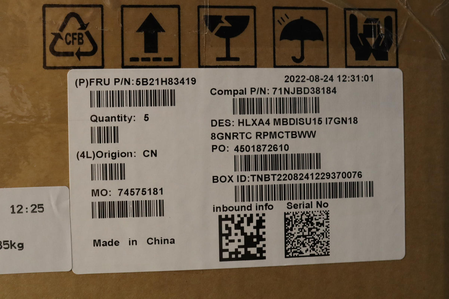 Lenovo Bdplanar Mbc21Dhnoki71255Mx55 - 5B21H83419
