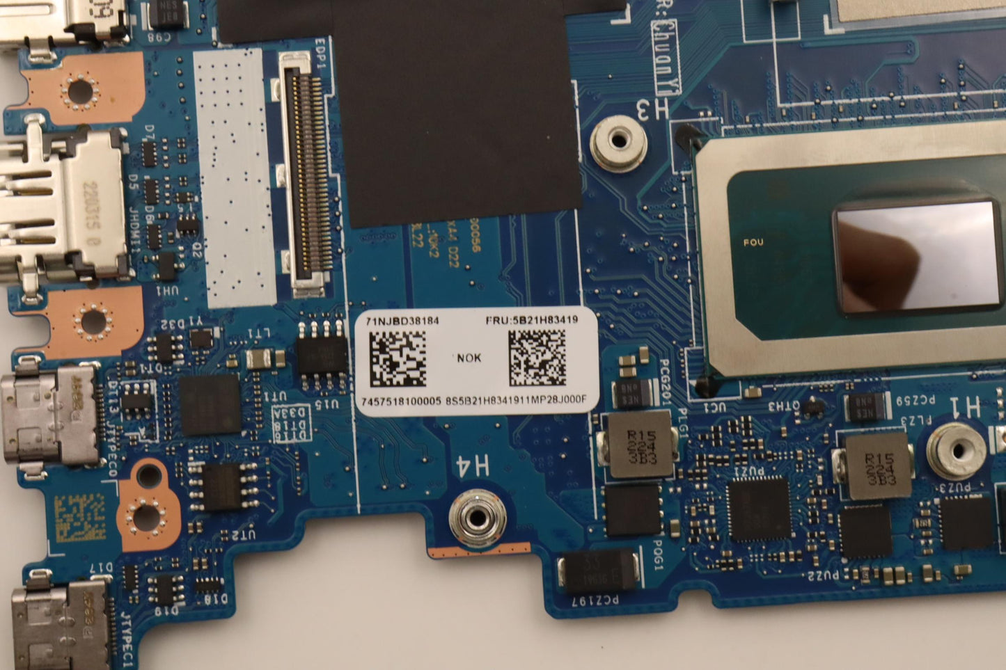 Lenovo Bdplanar Mbc21Dhnoki71255Mx55 - 5B21H83419