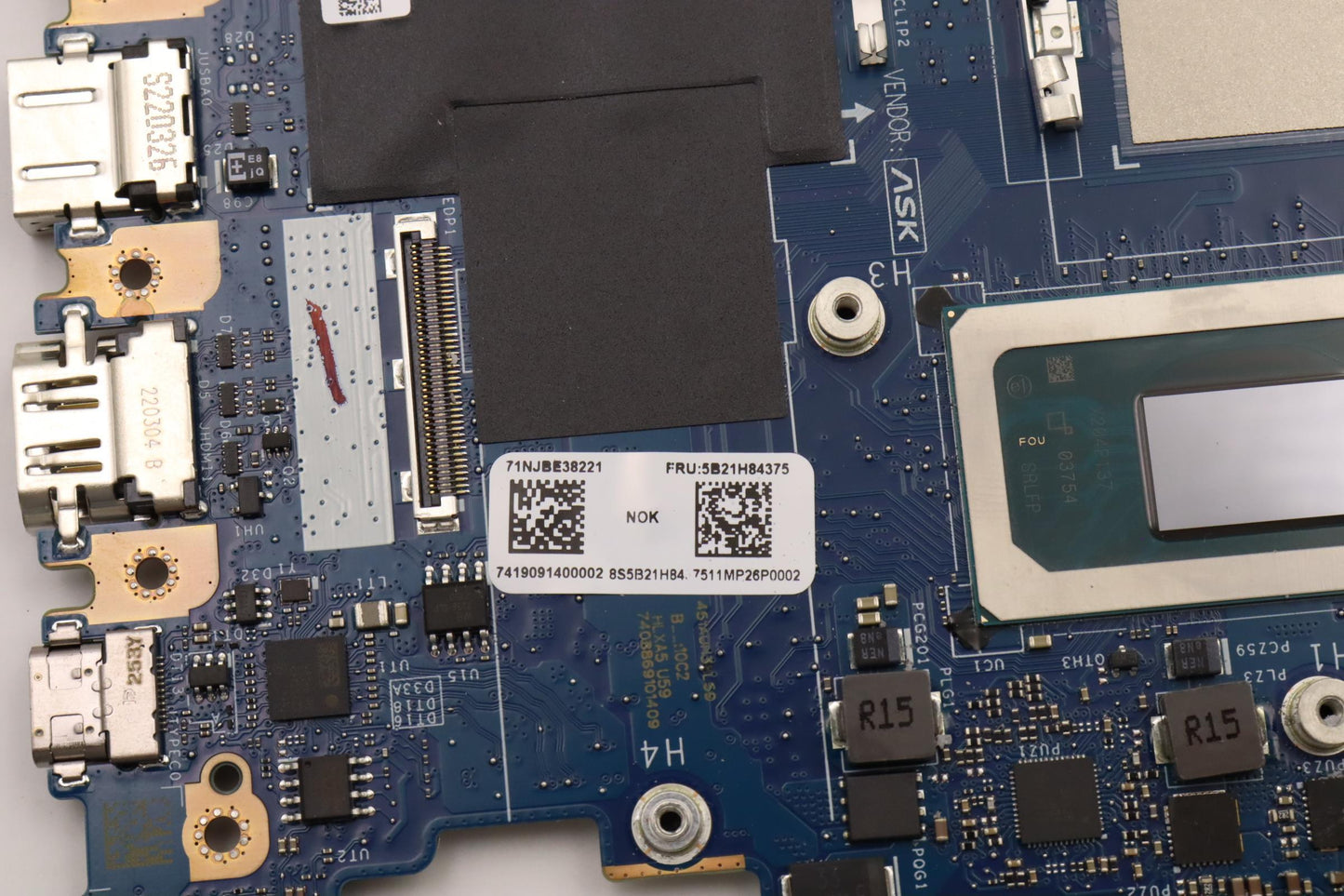 Lenovo Bdplanar Mbc21Dj Nok I71255Uma - 5B21H84375