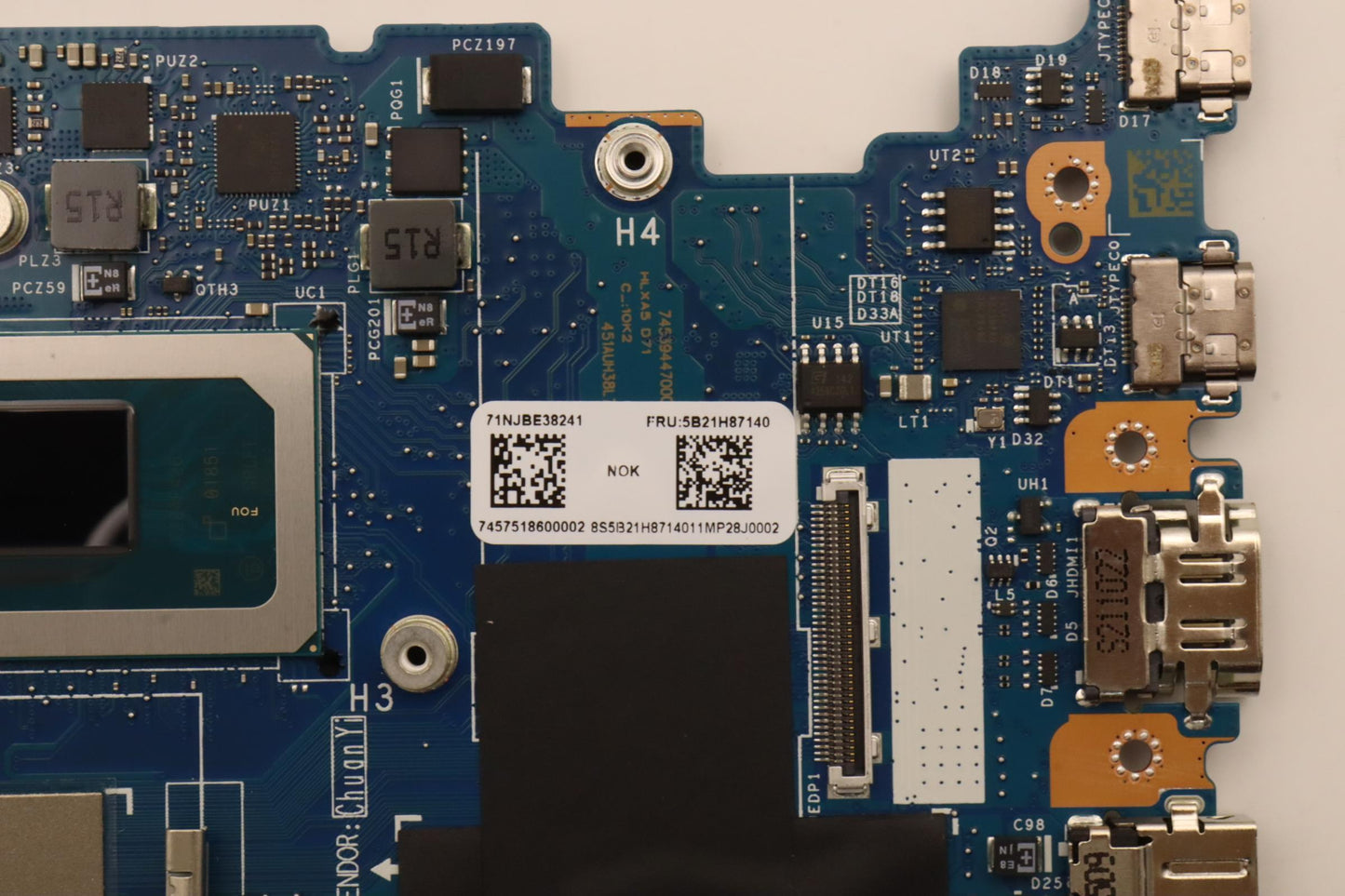 Lenovo Bdplanar Mbc21Djnoki31215Mx55 - 5B21H87140
