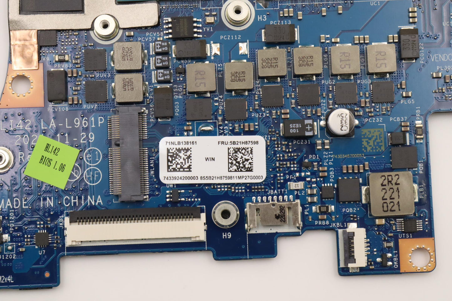 Lenovo Bdplanar Mbc82Sh Win I5Mx5502G - 5B21H87598