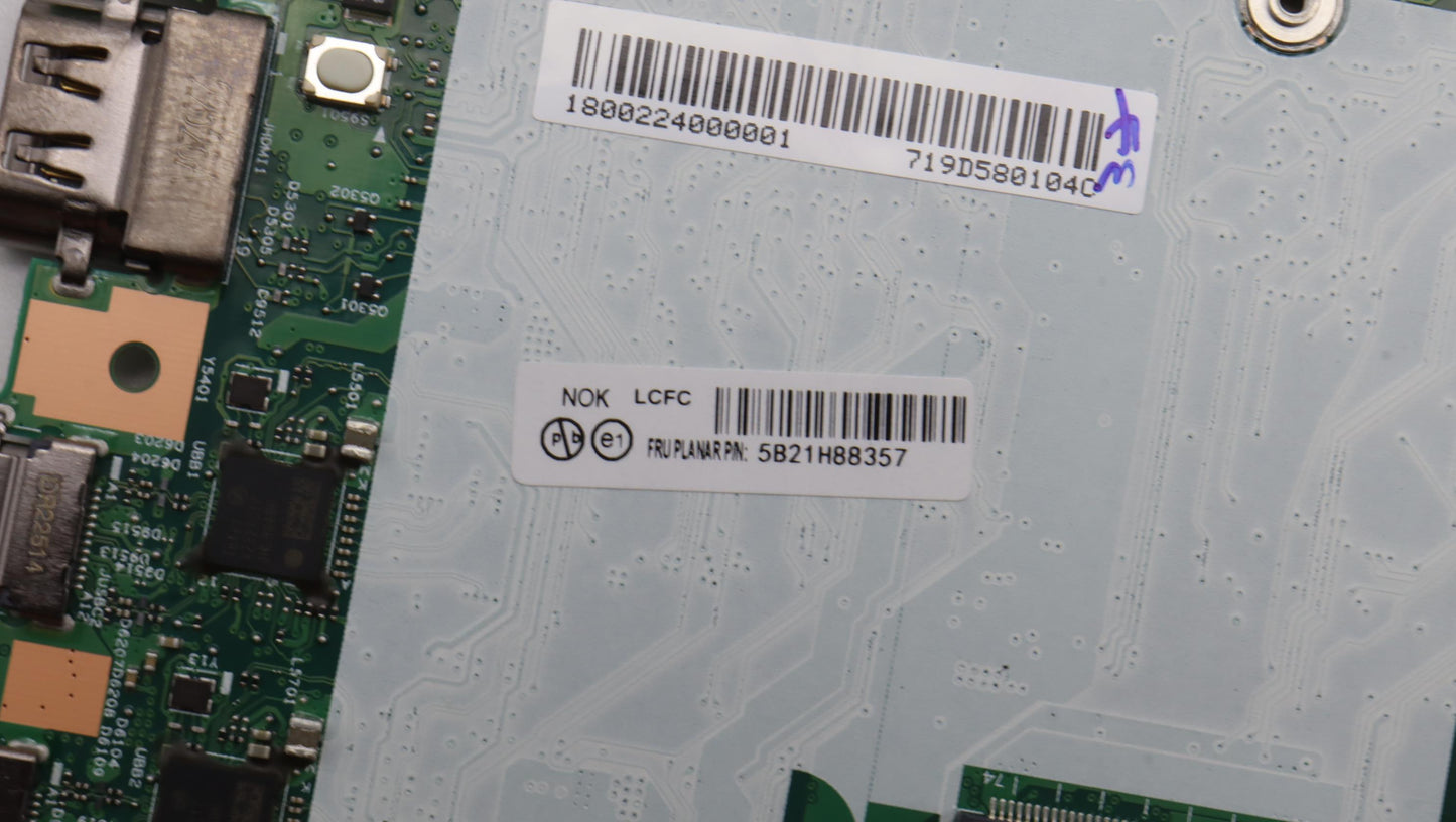 Lenovo Bdplanar I51240P16Ggn18Sax211N - 5B21H88357