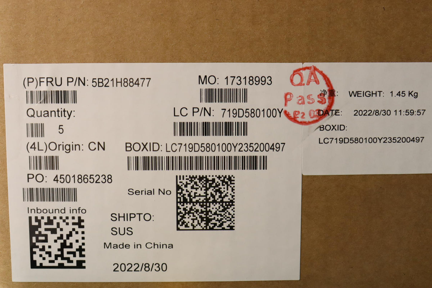 Lenovo Bdplanar I71270Pvp16Gdis211Vpn - 5B21H88477