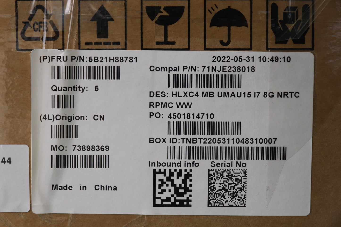 Lenovo Bdplanar Mb C 21Dm Noki71255U8 - 5B21H88781
