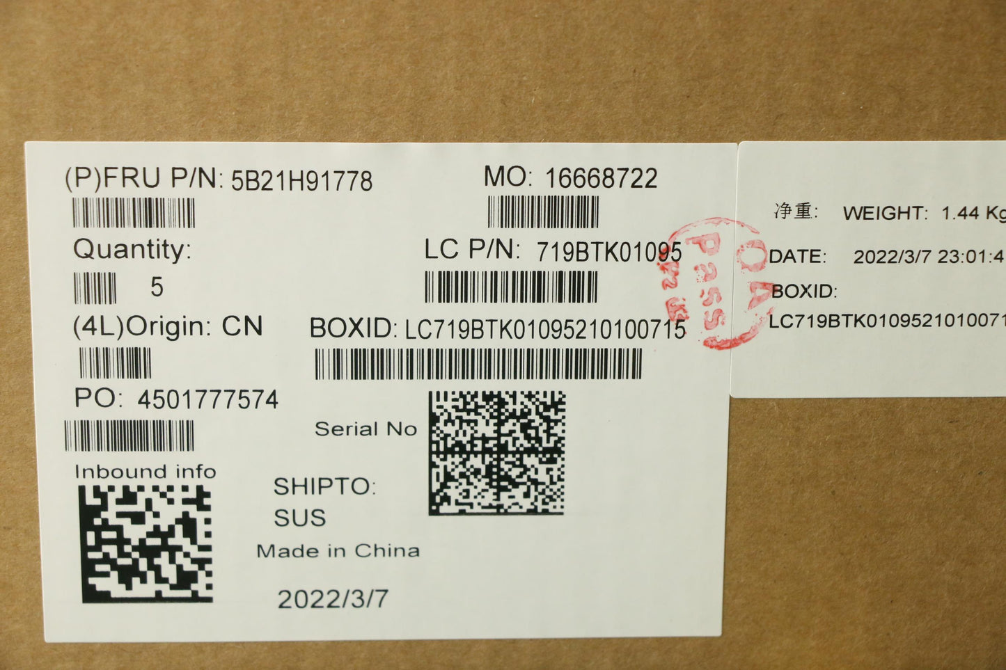 Lenovo Bdplanar I7-1185G7,16Gax201Vpn - 5B21H91778