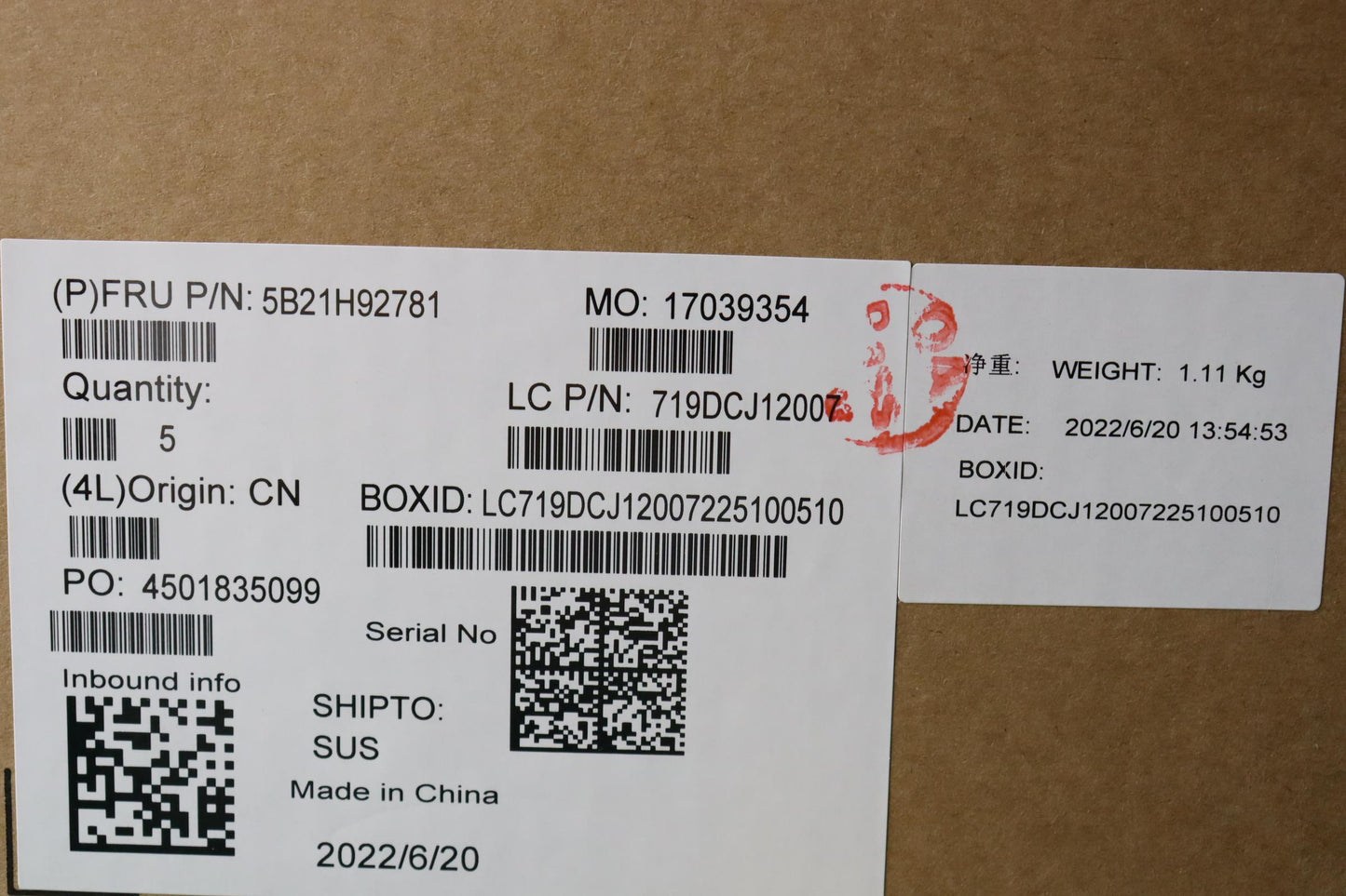 Lenovo Motherboard R5-5625U, UMA Graphics, 16GB RAM, Windows DPK - 5B21H92781