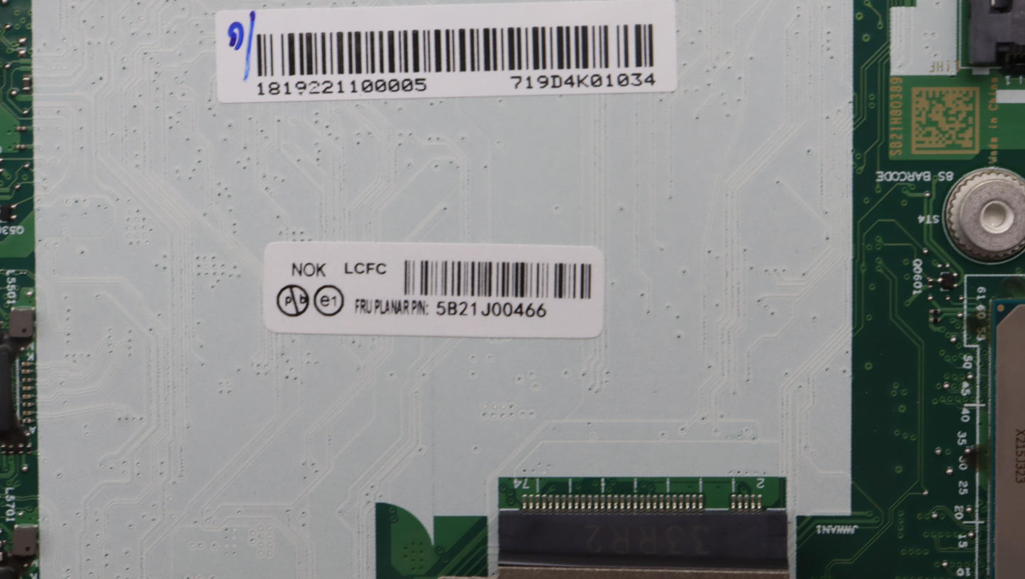 Lenovo Bdplanar I71280P Vp16Gax211Vpn - 5B21J00466
